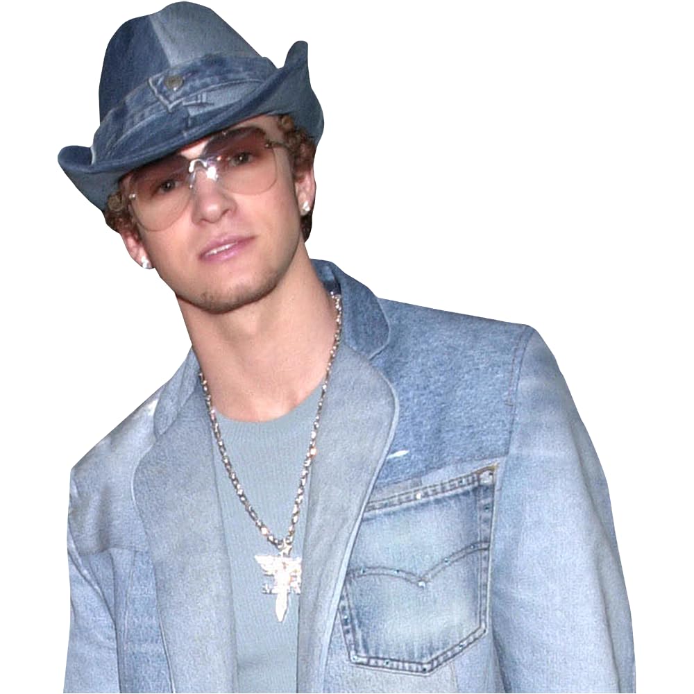 Celebrity Cutouts Lifelike Justin Timberlake (Denim) Half Body Buddy Cutout