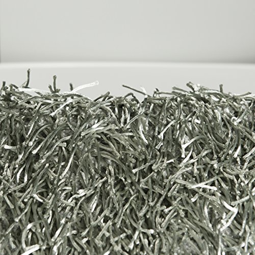 Sealskin Filo Bath Mat, Polyester, Silver, 60 x 6 x 90 cm