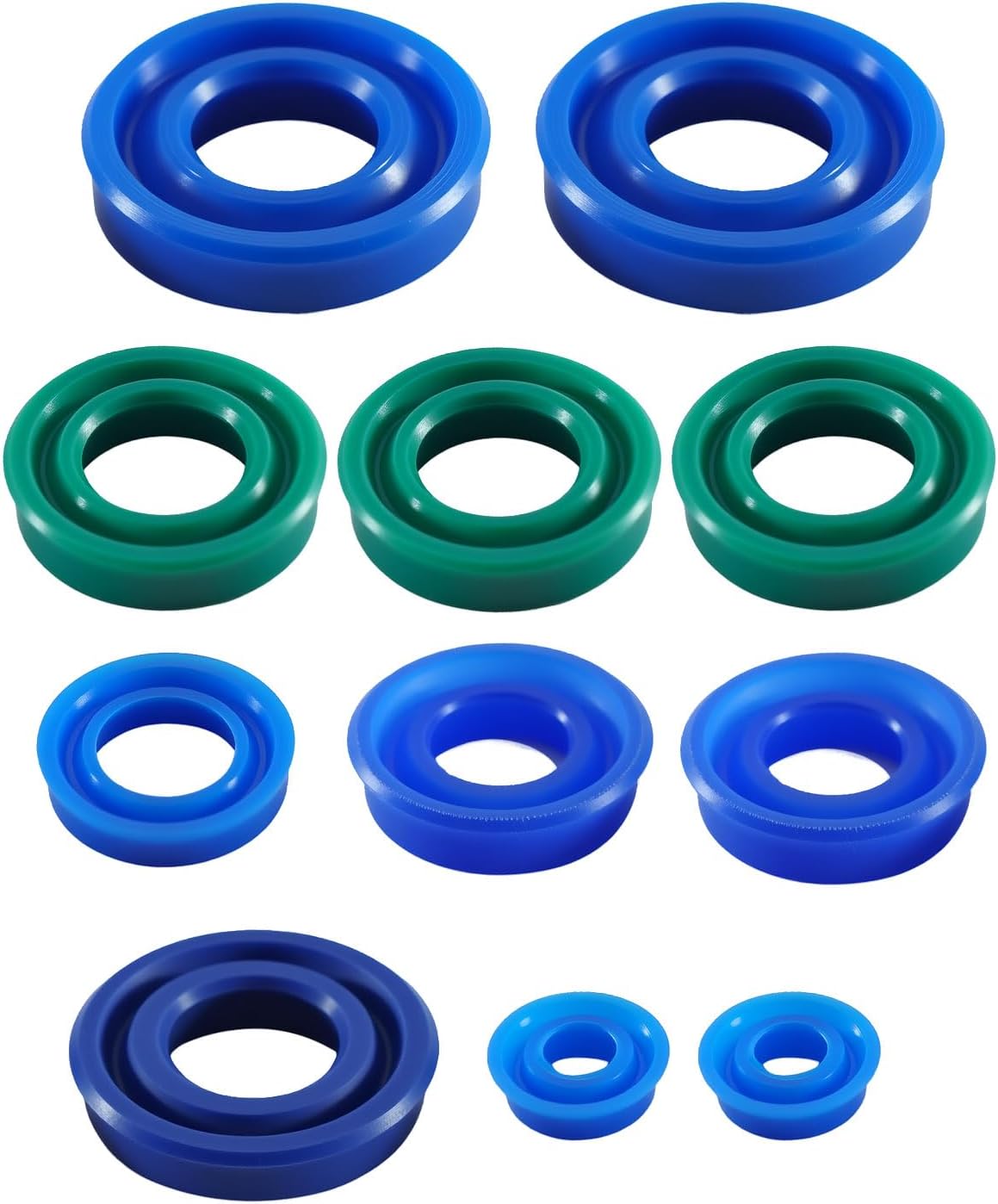 Hydraulic Cylinders Seal Kit Fit for Mercedes Benz TYPE R230 2003-2011 Replace 2308000872 2308000972 2308001072 2308001172