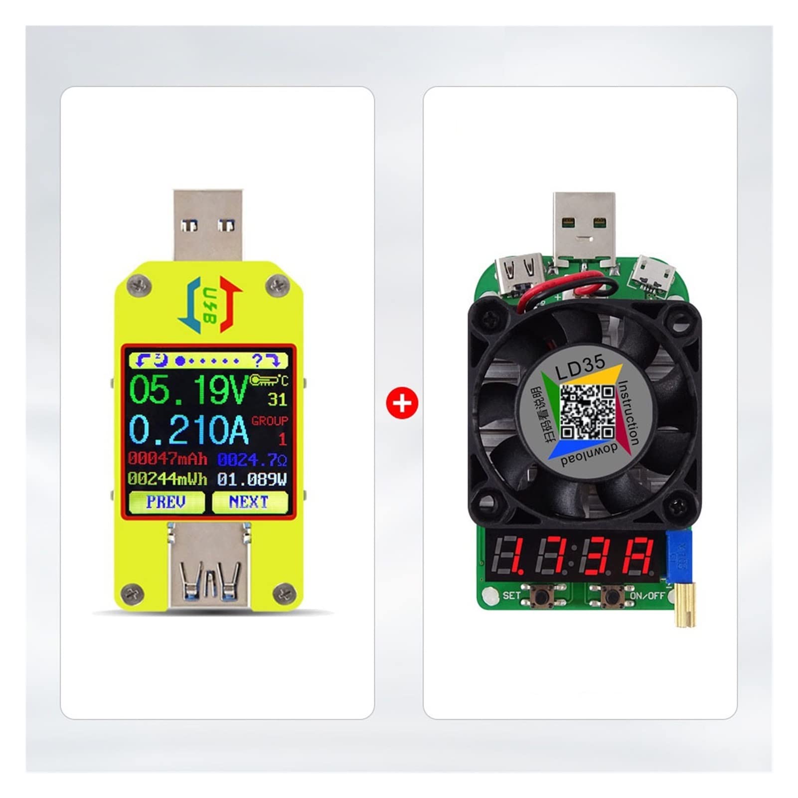 Urządzenie pomiarowe tester USB Rd um34 um34c. dla Aplikacja USB 3.0. Rodzaj -CDC Napięcie AMMETER VOLTMETER Miernik Aktualny miernik naładowania baterii Tester oporności na kabel(UM34C and HD35)