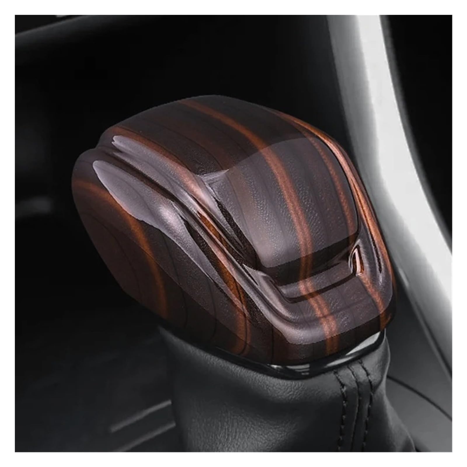 Xexjhqq Muwen Gear Stick Knob For Toyota For Rav4 2020-2024 For Crown For Highlander For Camry For Venza For Harrier Car Gear Shift Knob Handle Cover(Muwen)