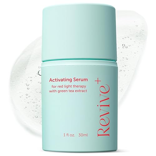 Red Light - Suero de activación de terapia - Amplificar los efectos y reducir las arrugas con suero hidratante para la cara, suero de té verde,