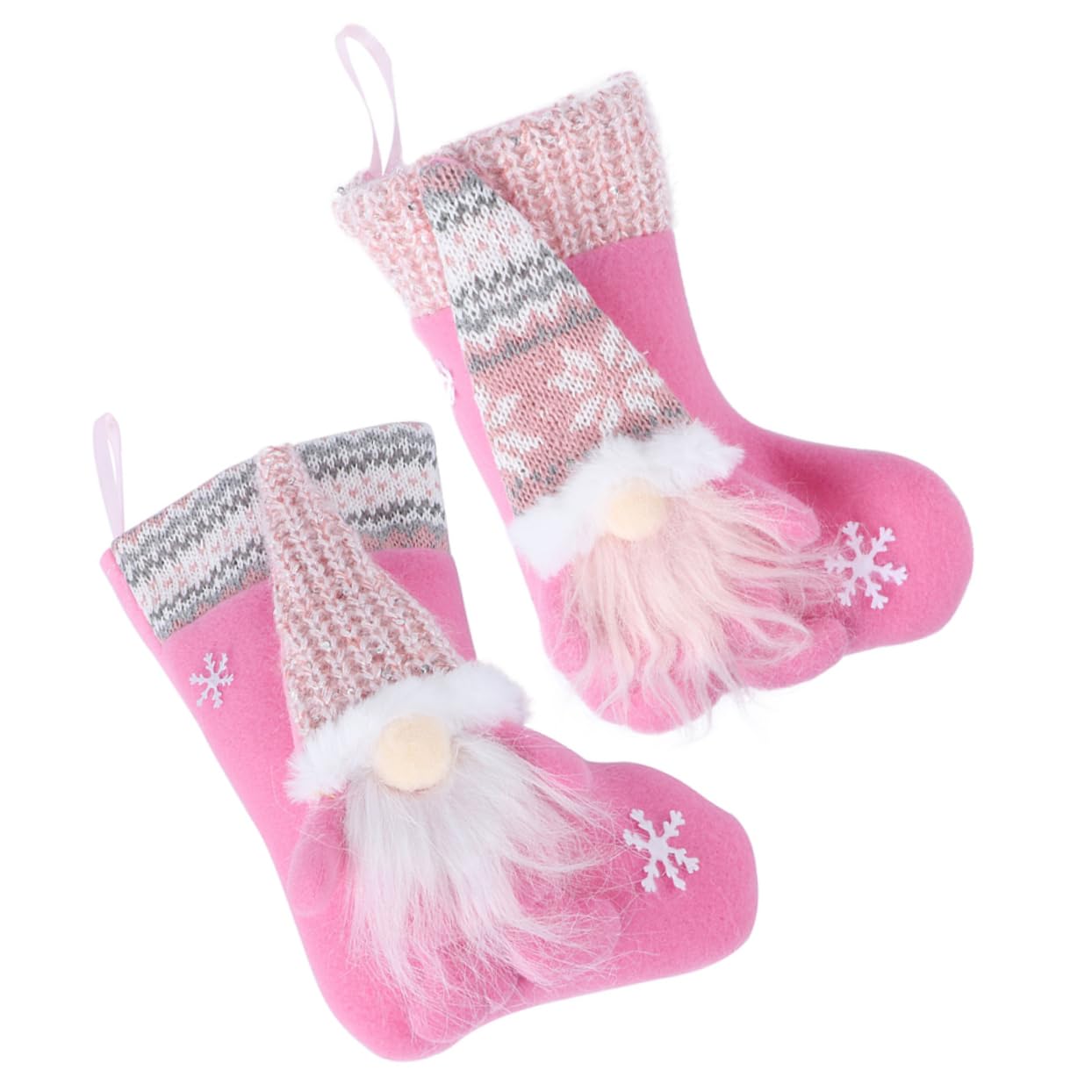 Chaussette de Noël pendentif décoratif unique pour sapin de fête chic