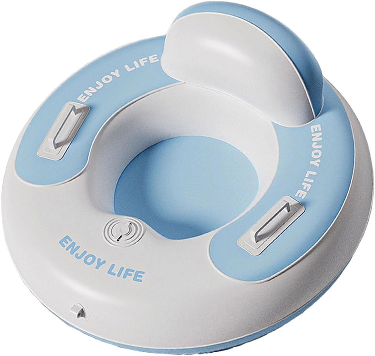 Professional Snow Tube Safe Inflatable for Comfort and Stability on Snows with Quickly Release Air Adapter Heavy Type Backrest Tube