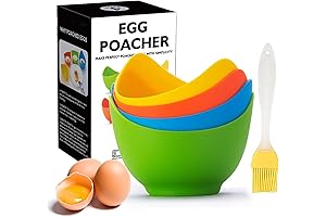 KRGMNHR Poached Egg Cups for Perfectly Cooked Eggs