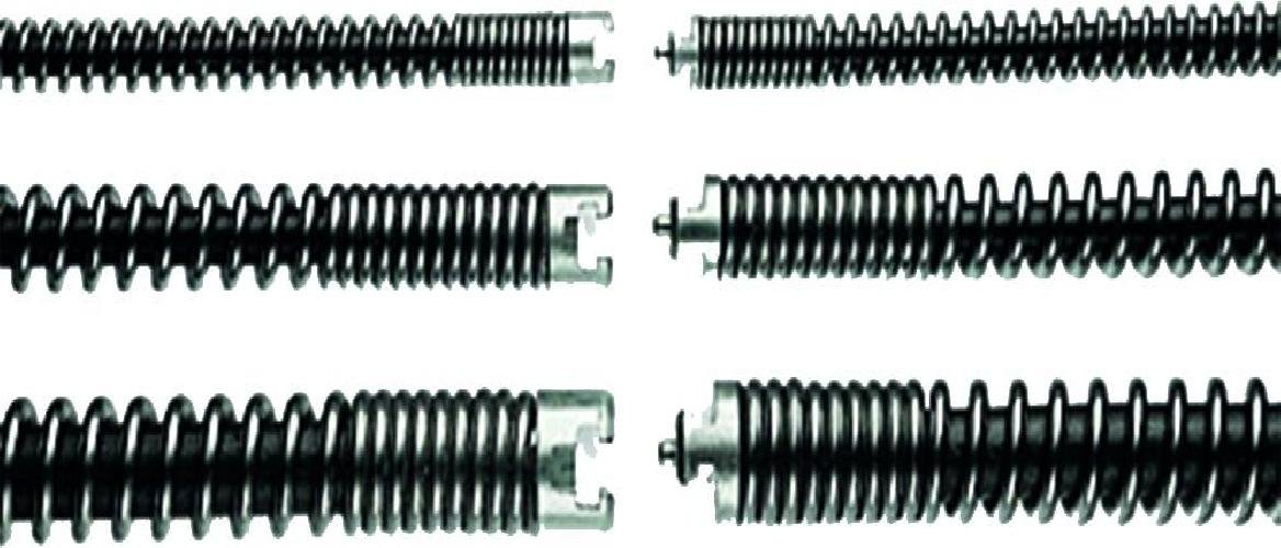 ROTHENBERGER 72433 spirale do czyszczenia rur SMK, rdzeń z tworzywa sztucznego, średnica spirali 16 mm, długość robocza 2,3 m