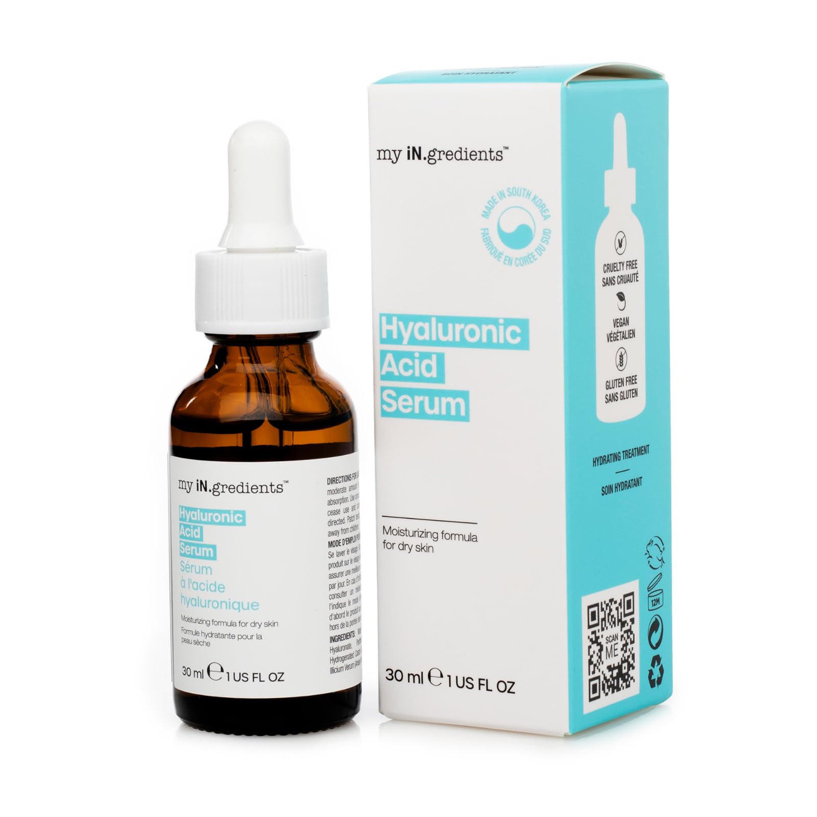 Amazon.com : Masque Bar My Ingredients 2% Hyaluronic Acid Serum