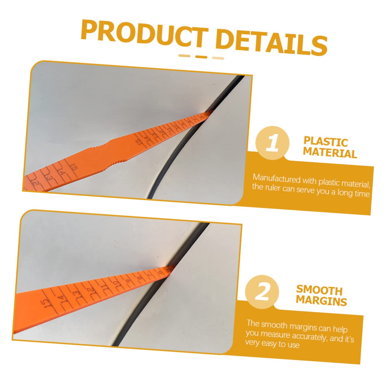 Taper Feeler Gauge FAVOMOTO 2 Piece Plastic Panel Gap Gauge Tool For taper-feeler-gauge-favomoto-2-piece-plastic-panel-gap-gauge-tool-for