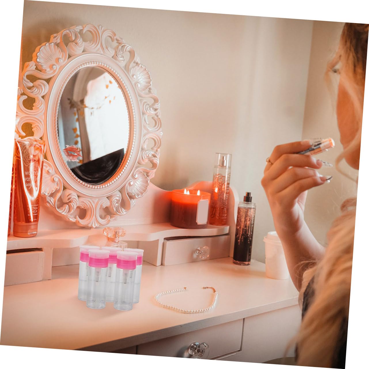 Ipetboom Fingernail Polish Remover Bottles 652pcs Empty Storage Bottles Pump for Manicure Supplies