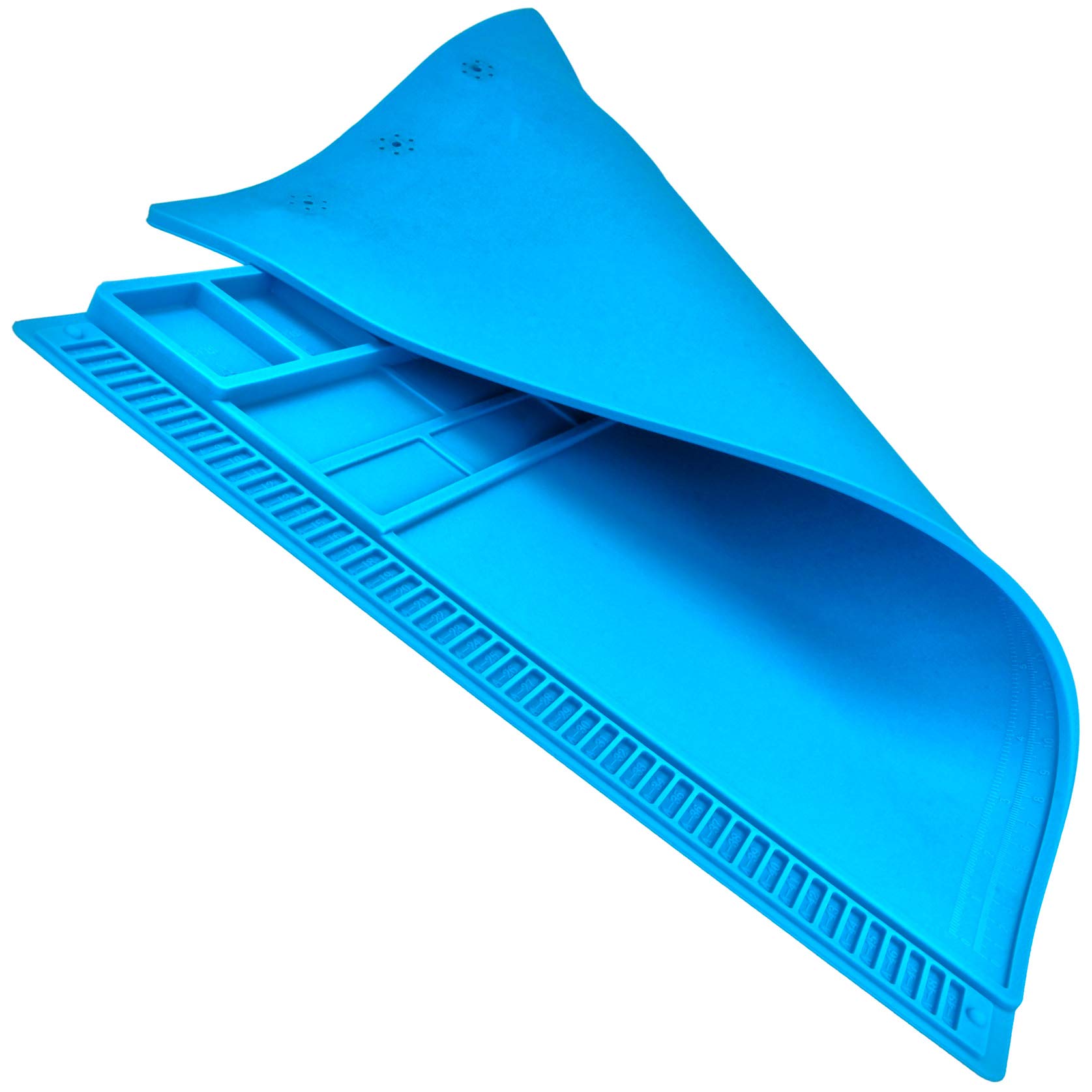 Tappetino Per Saldatura Minadax XXL 55x35 Cm - Resistente Al Calore Fino A 500°C, Antiscivolo - Foto 2