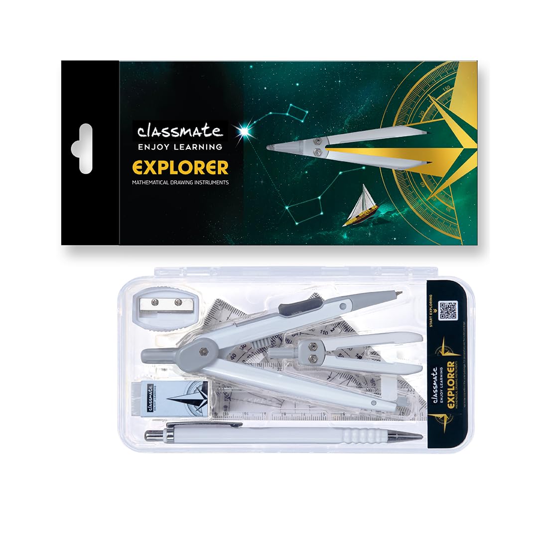 Classmate Explorer Geometry Box | Transparent Geometry Box-picture-11