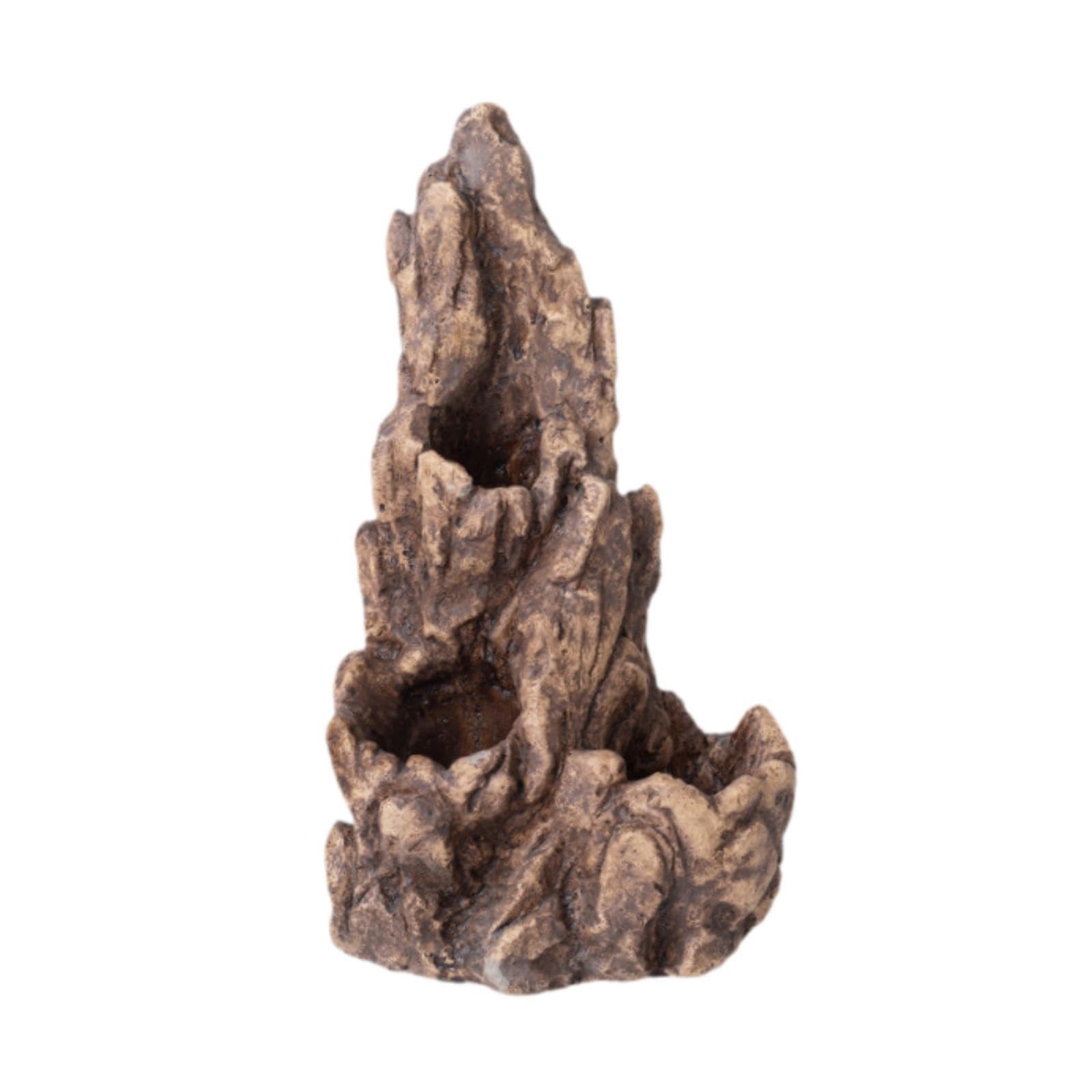 Fausse montagne décorative unique pour aménagement de terrarium pour reptiles