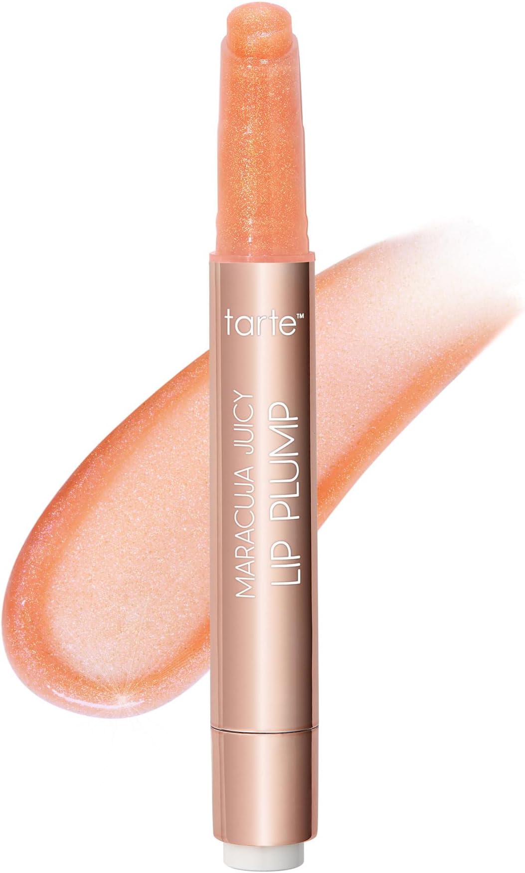maracuja juicy shimmer glass lip plump – Hydrating & Volumizing Lip Gloss Balm with Hyaluronic Acid & Vitamin E, Plumps & Moisturizes, Vegan & Cruelty-Free