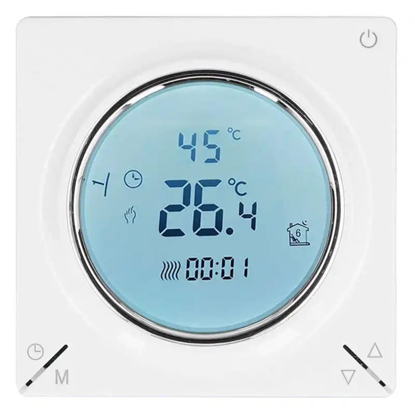 Termostato Termistore NTC Schermo LCD Controllo intelligente ad alta precisione Regolatore di temperatura Flushbonading