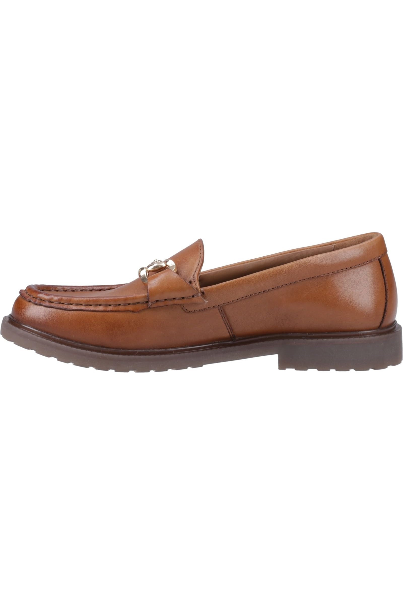 Hush Puppies Verity Womens Leather Loafers | Loafers  | Tan  | UK Size 7