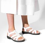 DREAM PAIRS Women's Comfortable Arch Support Orthopedic Boho Bohemian Dressy Flat Sandals Elastic Slip on Open Toe Walking Shoes for Summer