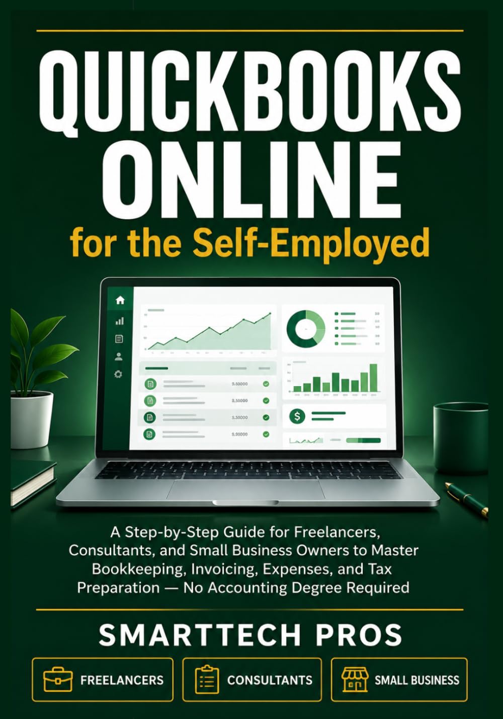 QuickBooks Online for the Self-Employed: A Step-by-Step Guide for Freelancers, Consultants, and Small Business Owners to Master Bookkeeping, ... Preparation — No Accounting Degree Required