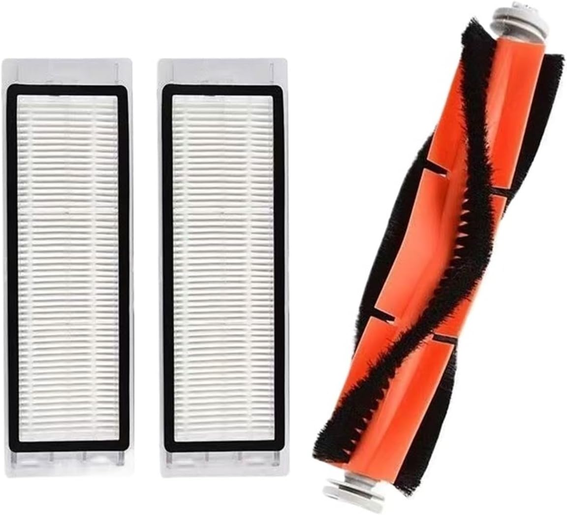 Compatible For Xiaowa， C101 Vacuum Cleaner Replacement Spare Accessories Parts Filter Robot Vacuum Cleaner Accessories Main Brush Side Brush Main Brush Cover(N)