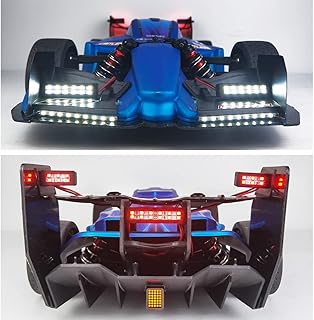1:7th RC Led Light Kit Headlight Taillights Front/Rear Lamp for 1/7th ARRMA Limitless F1 RC Car Upgrades