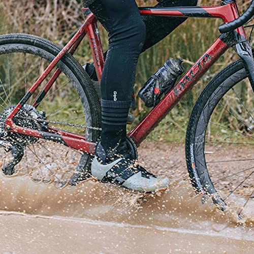 GripGrab Wasserdichte Winter Fahrradsocken mit Merinowolle Gefüttert Warme Dicke Atmungsaktive Thermo Radsport Strümpfe – Bild 5