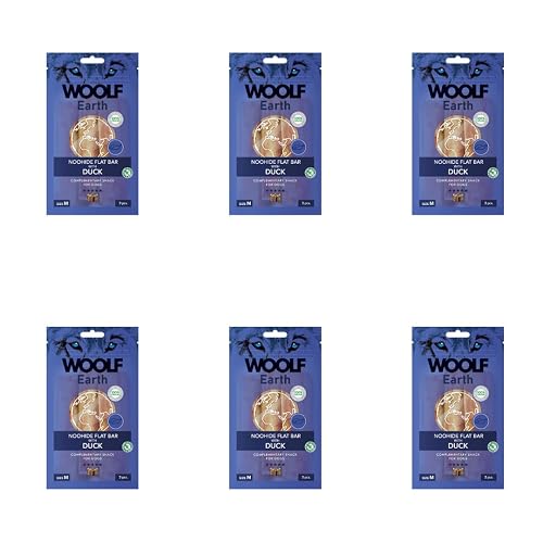 Pack 6x90g - Snacks Naturales Perros Woolf Earth - Premios Salud Articular - Dog Treats Alta Digestibilidad