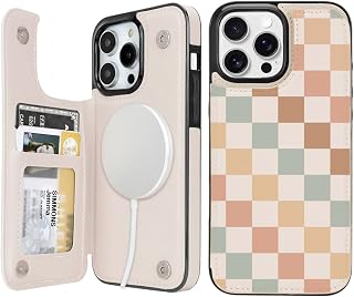 uCOLOR for iPhone 12/12 Pro Wallet Case Magsafe with Card Holder Slot