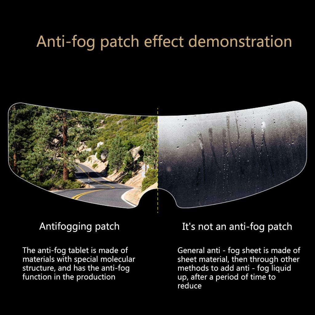 Clear Rainproof Protective Film Lens Film Motorcycle Fog Film Clear Acrylic Powder and Liquid Set