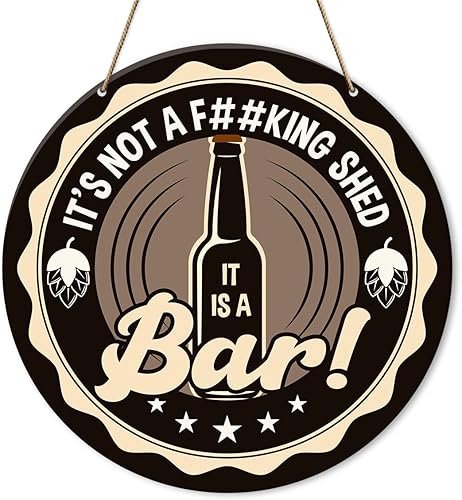 Miniatura 6 de Divertido letrero de decoración de bar para el hogar, decoración de bar, decoración de bar para pared del hogar, decoración de cueva de hombre para