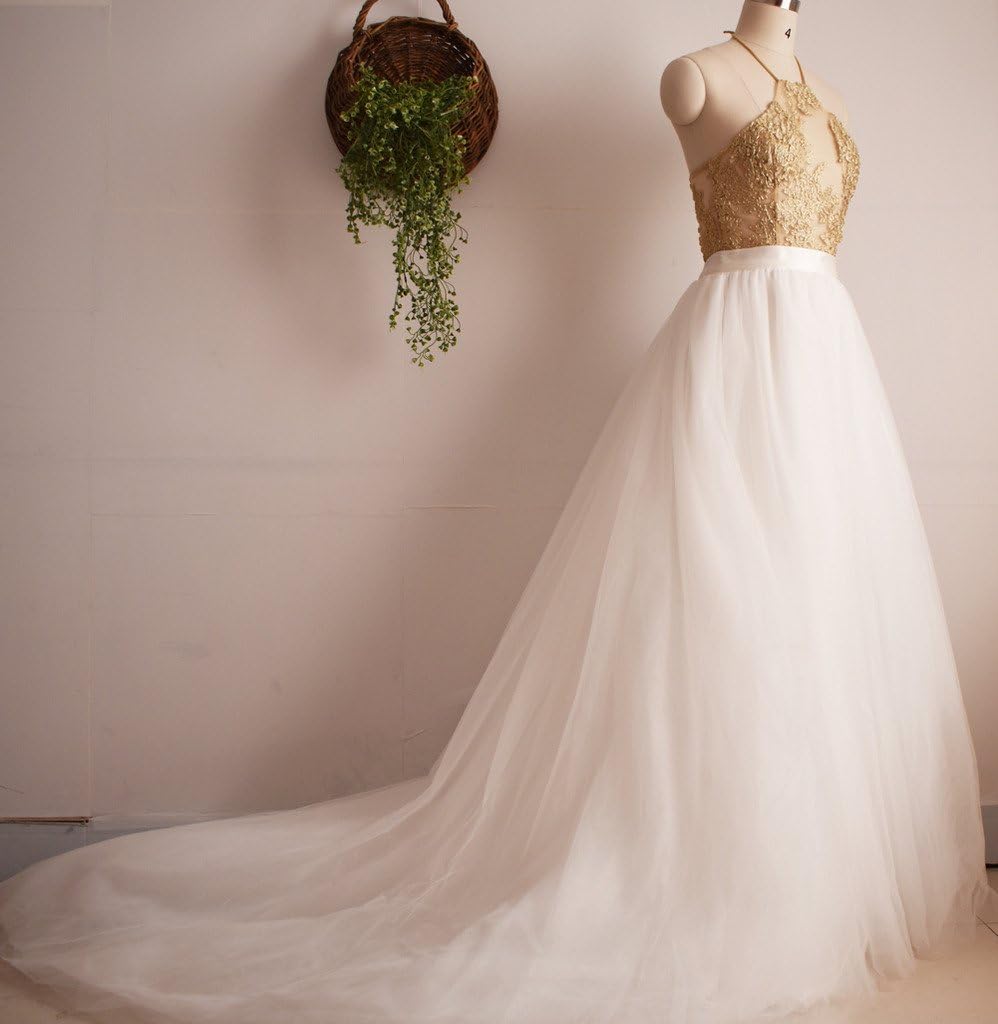 Women Maxi Tutu Wedding Skirt