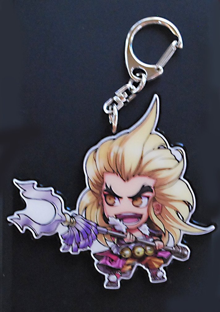 Amazon.co.jp: 戦国無双 ミニキャラアクリルキーホルダー 前田慶次