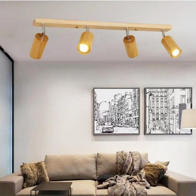 Plafonnier nordique en bois pour sublimer l'ambiance de votre entrée