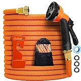 YOJULY Garden Hose Expandable -100ft Expandable Hose, Leakproof Lightweight Expanding Garden Water...