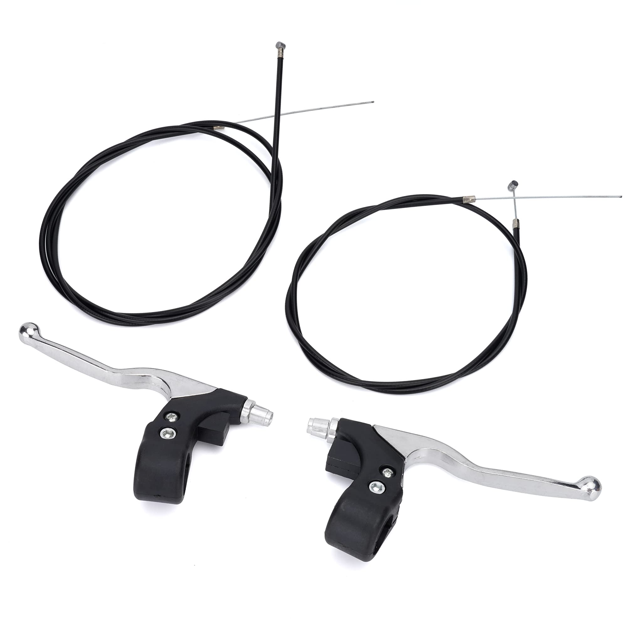 WEIYINGSI 43cc 49cc Gas Scooter Front Rear Brake Cable with Lever Kit Stand Up Gasoline Scooter