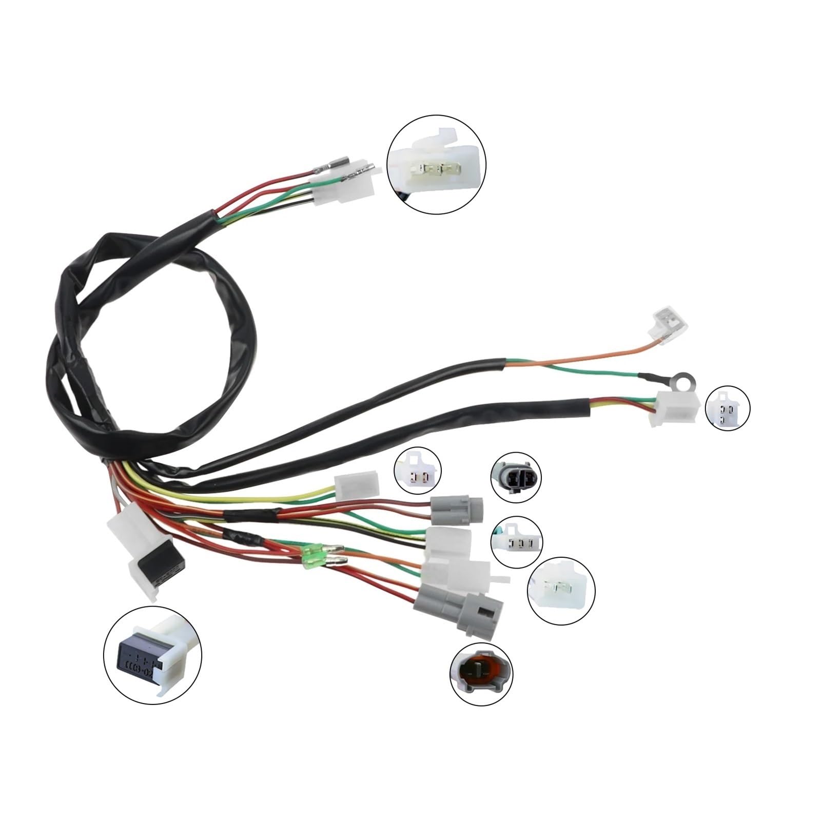 Kit de unidad CDI arnés cables chispa bobina encendido para PW50 PW PY