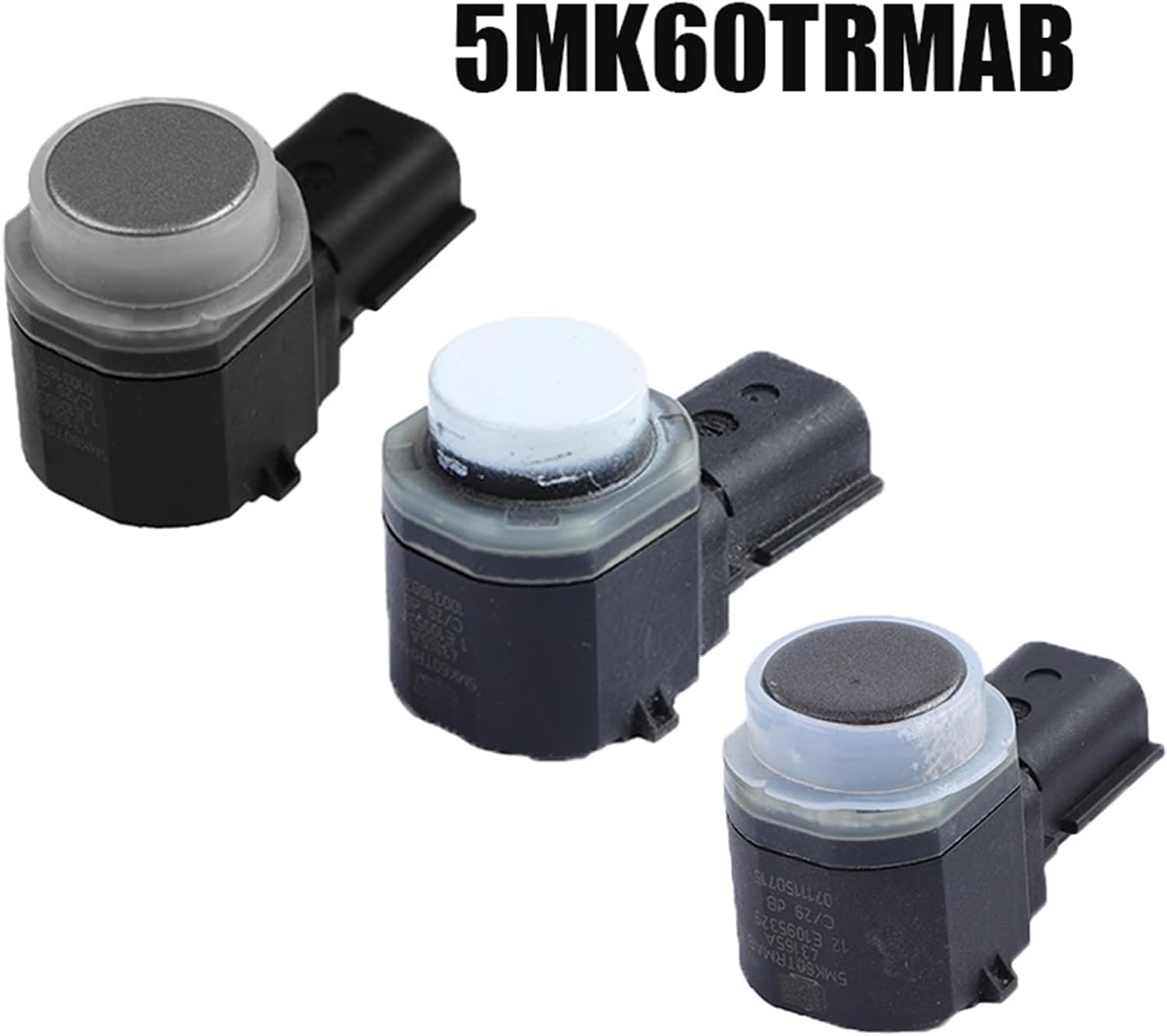 5MK60TRMAB Parking Assist Radar Sensors Parktronic PDC 5MK60TRMAC 1Pcs (Color : 4 pcs sliver)