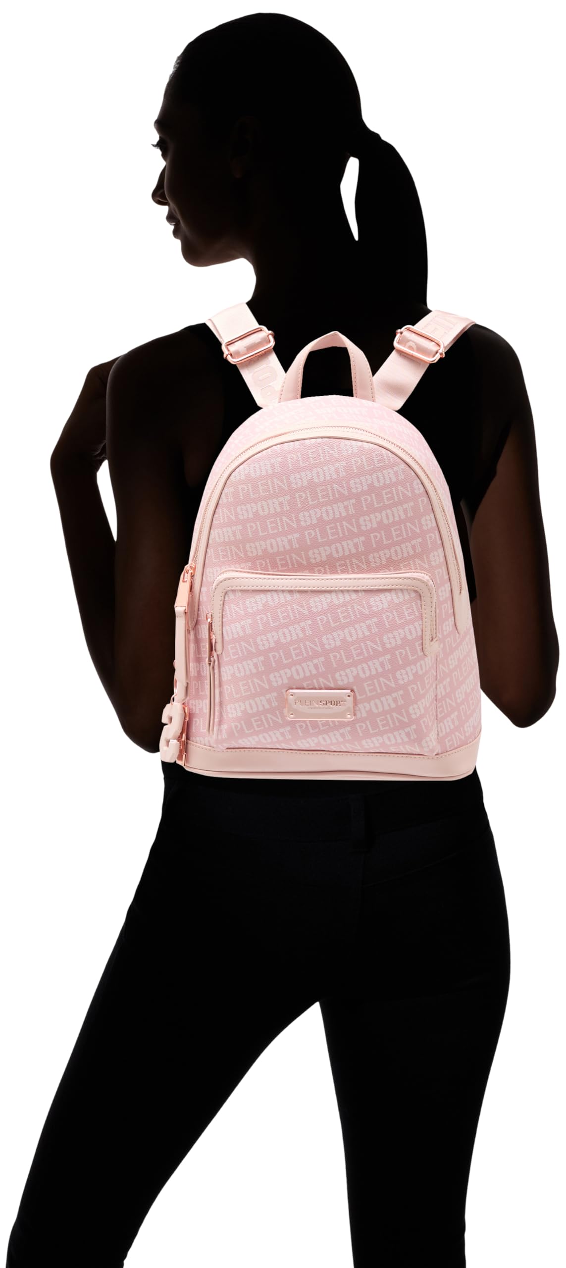 PLEIN SPORT Unisex BACPACK RED Hill Handtasche, Rose