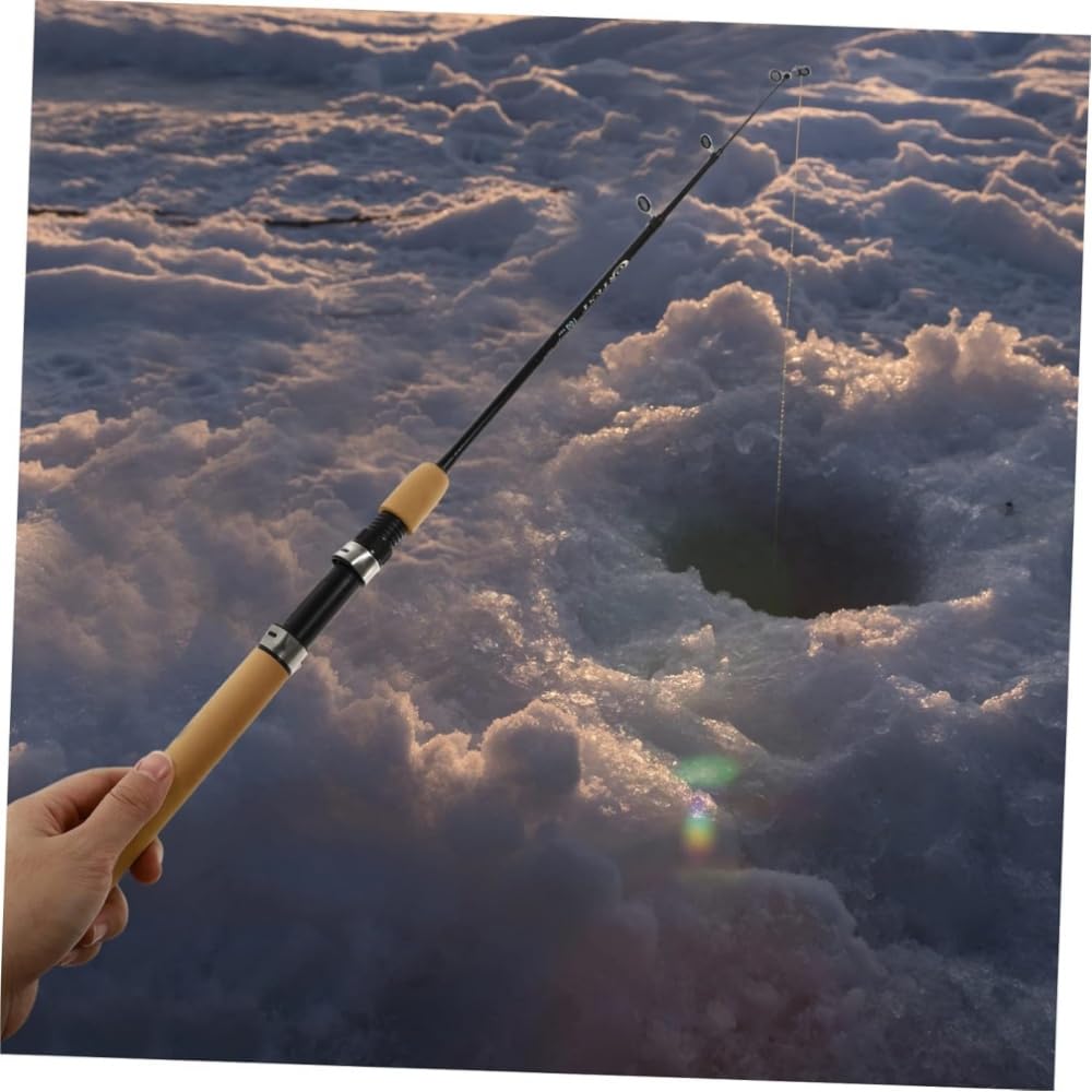 Amazon | 穴釣り用ロッド 2本セット 釣り竿 伸縮可能 75cm コンパクト
