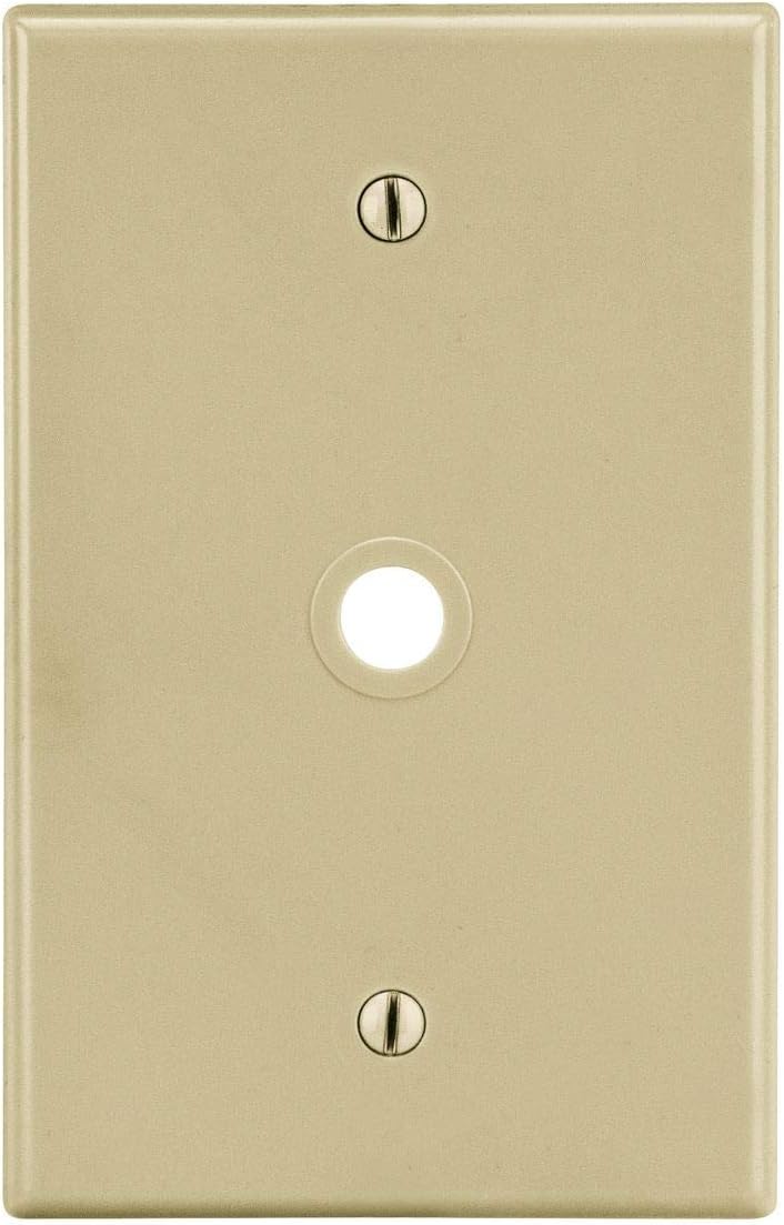 Bryant Electric P11LA Wallplate, Standard Size, Light Almond