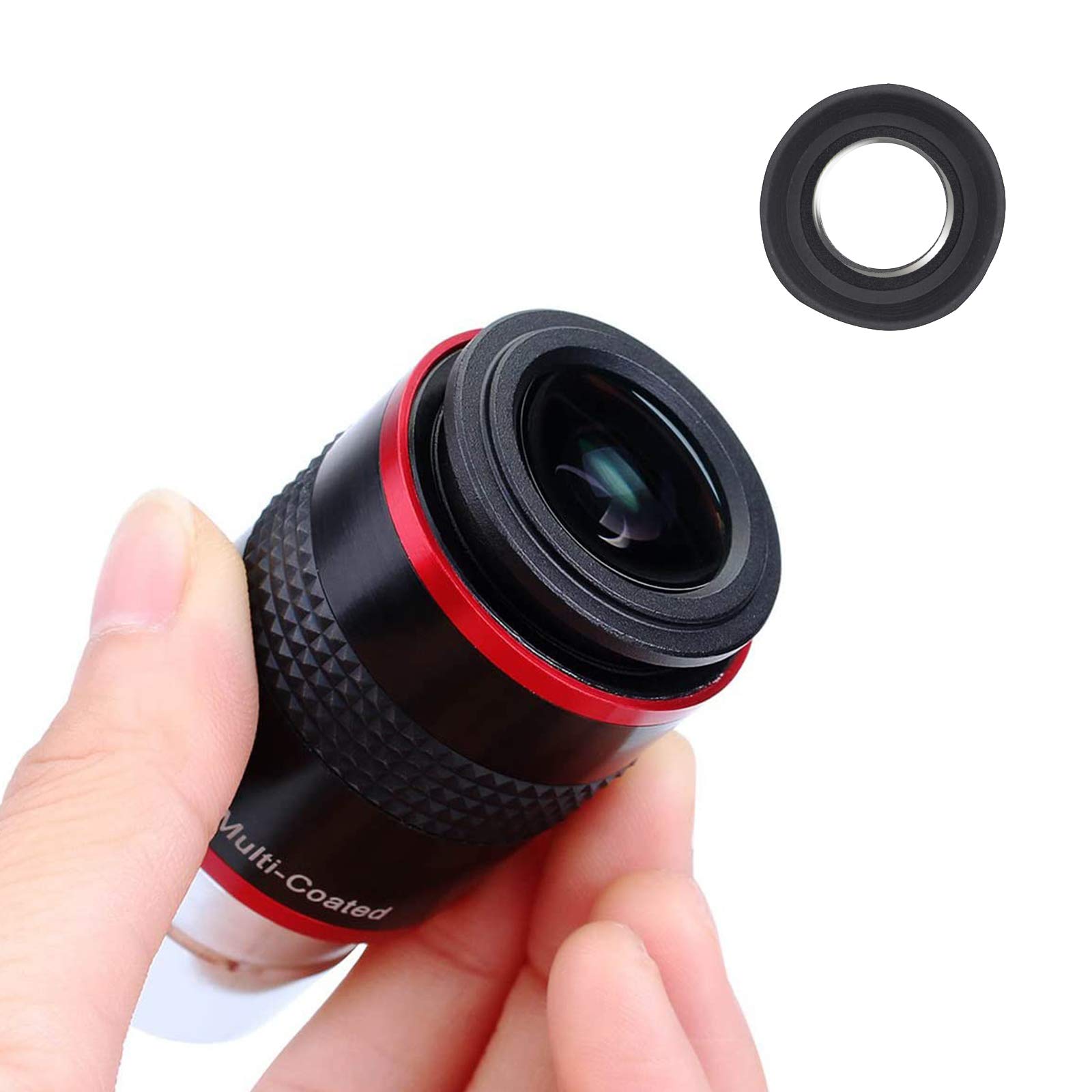 Lot de 4 oculaires ultra grand angle de 68 degrés pour télescope (6/9/15/20 mm) entièrement recouvert de vert 3,2 cm (6-9-15-20 mm)