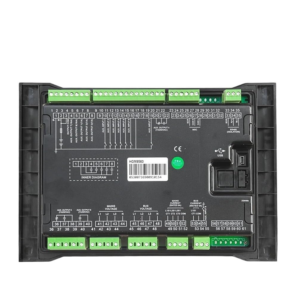 Bvdwuelgv Hgm9560 Bus Tie Mains Parallel Unit Generator Controller