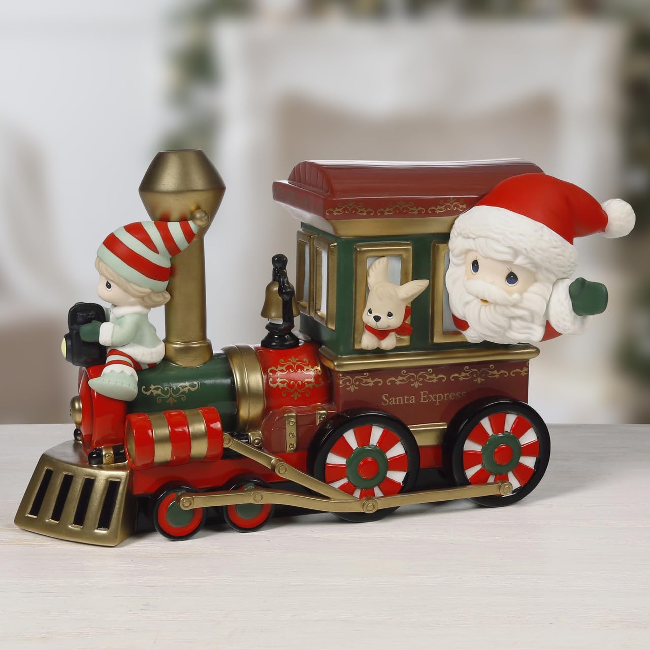 Amazon.com: Precious Moments Santa Claus is Back in Town Limited