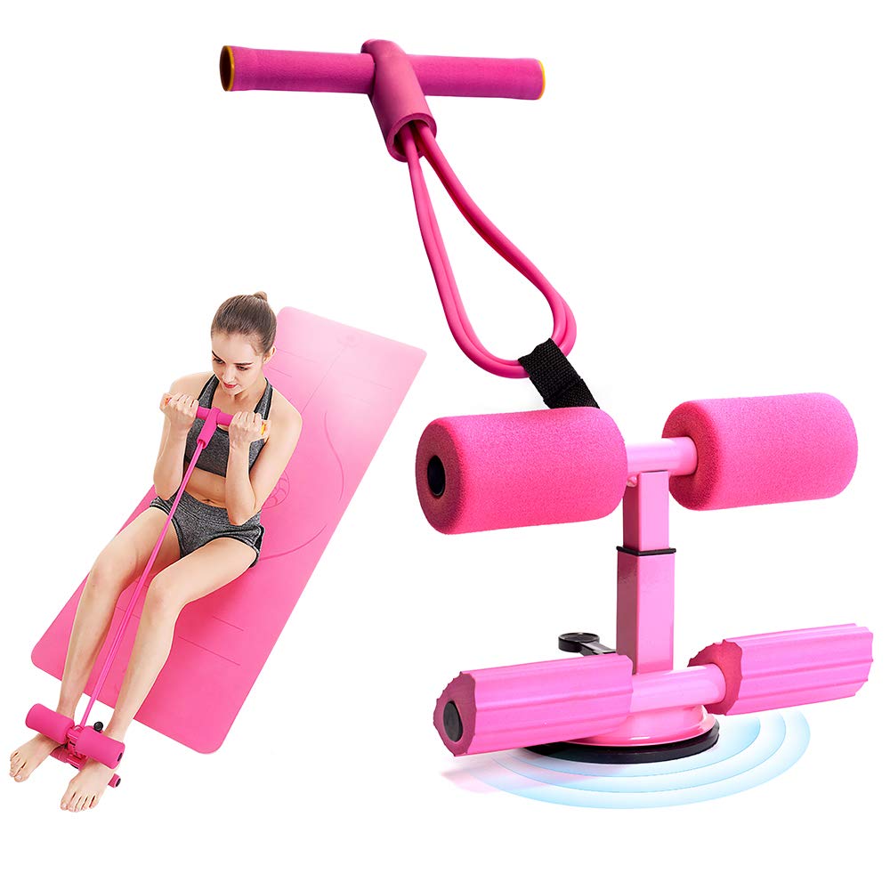 Abs Master Pro Sit up Bar for Floor,GoorangeSy Sit Up Assistant Device Machine with Resistance Band,for Finess Exercising Abdominal Muscles Full Body Training