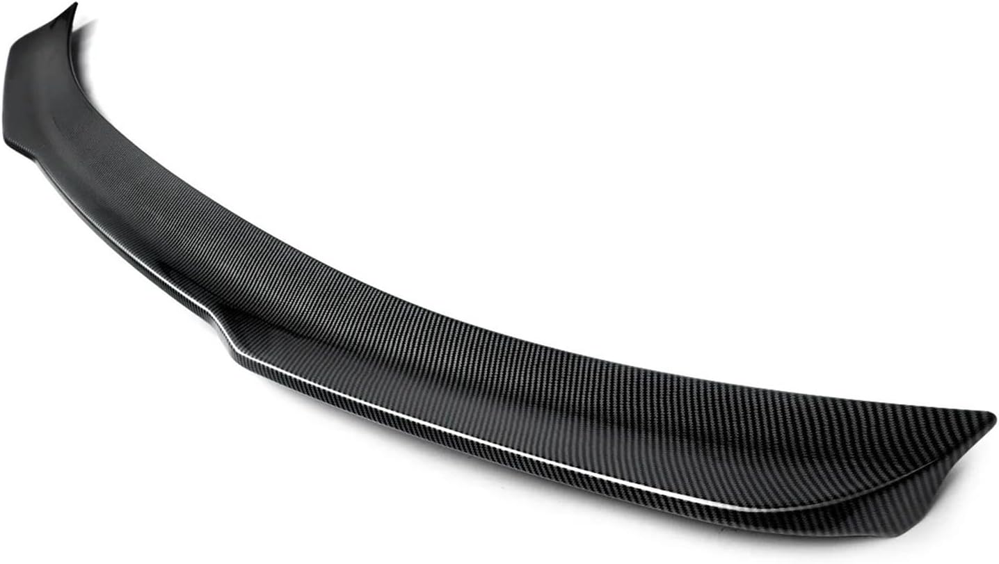Duckbill Trunk Spoiler Wing Compatible Compatible with Ford Mustang GT350 GT500 2015-2022 Carbon Look ABS Rear Car Body Kit