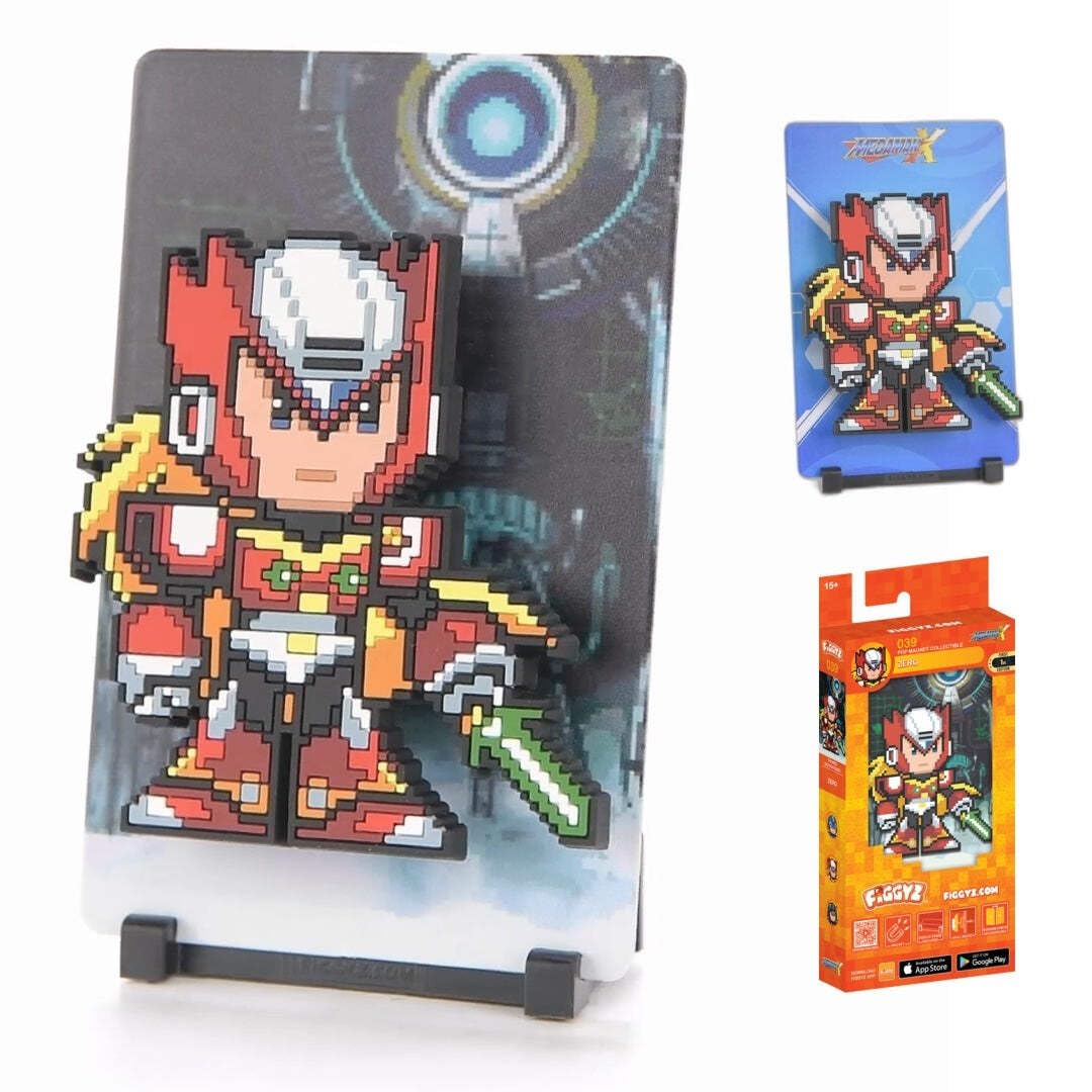 FiGGYZ X (Ultimate Armour) #40 Pop Magnet Collectible – Mega Man Licensed Figure