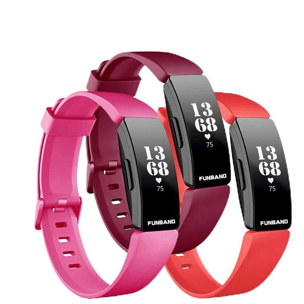 Fitbit Inspire & Inspire HR Correa,Edición Especial Soft Silicona Deportes Recambio de Pulseras Ajustable Reemplazo Accesorios Compatible para Reloj Fitbit Inspire & Inspire HR — view 12