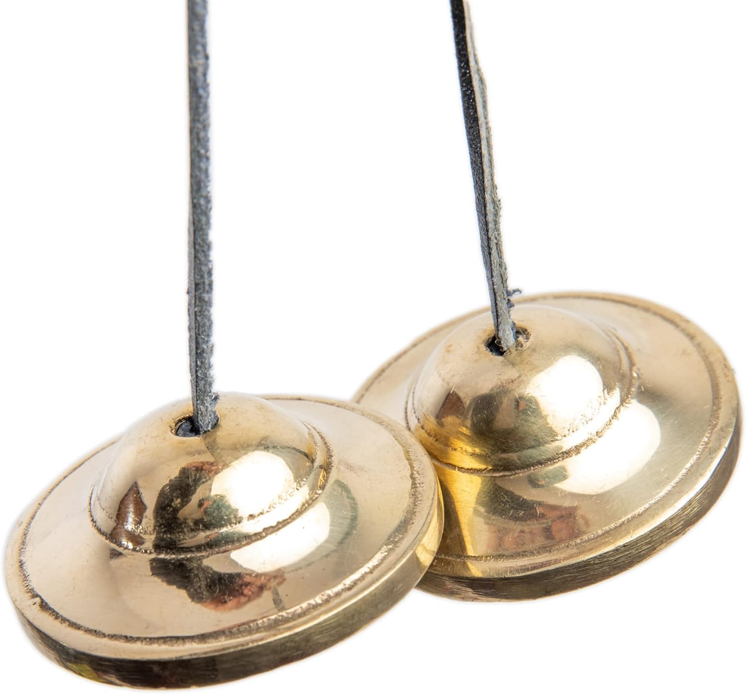 Artisan Cymbals Brass Manjira Instrument Finger Cymbal Or Hand Cymbals Metal Indian Musical Instruments