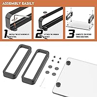 Vista 7 de Soporte fijo para monitor de computadora.