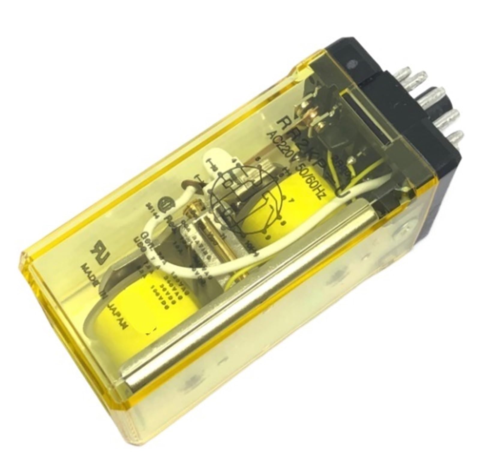 YMUGUEGH Relay RR2KP-UAC220V RR2KP-UAC120 relay 11 pin(RR2KP-UAC120)