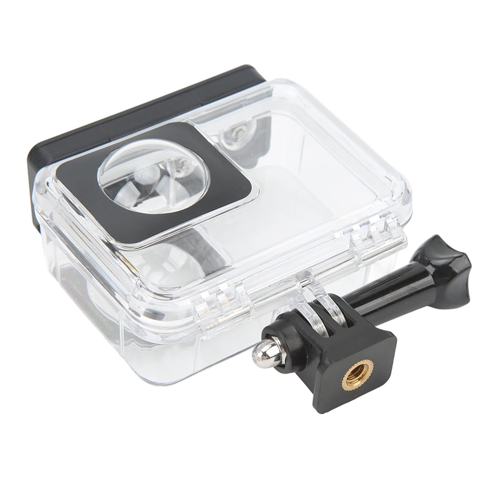 Boîtier Étanche pour Caméra de Sport One RS 4K Protection sous Marine 30 Mètres Compatible Double Objectif avec Vis à Oreilles