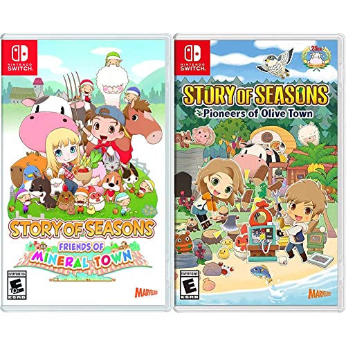 Story of Seasons: Friends of Mineral Town - Nintendo Switch & Pioneers of Olive Town - Nintendo Switch